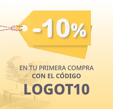 Código de descuento LOGOT10