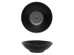 Bowl Organic Glam Mate Negro 15cm